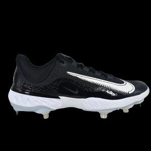 Nike Alpha Huarache Elite 4 Low 'Black White' DJ6521-001 Baseball Cleats